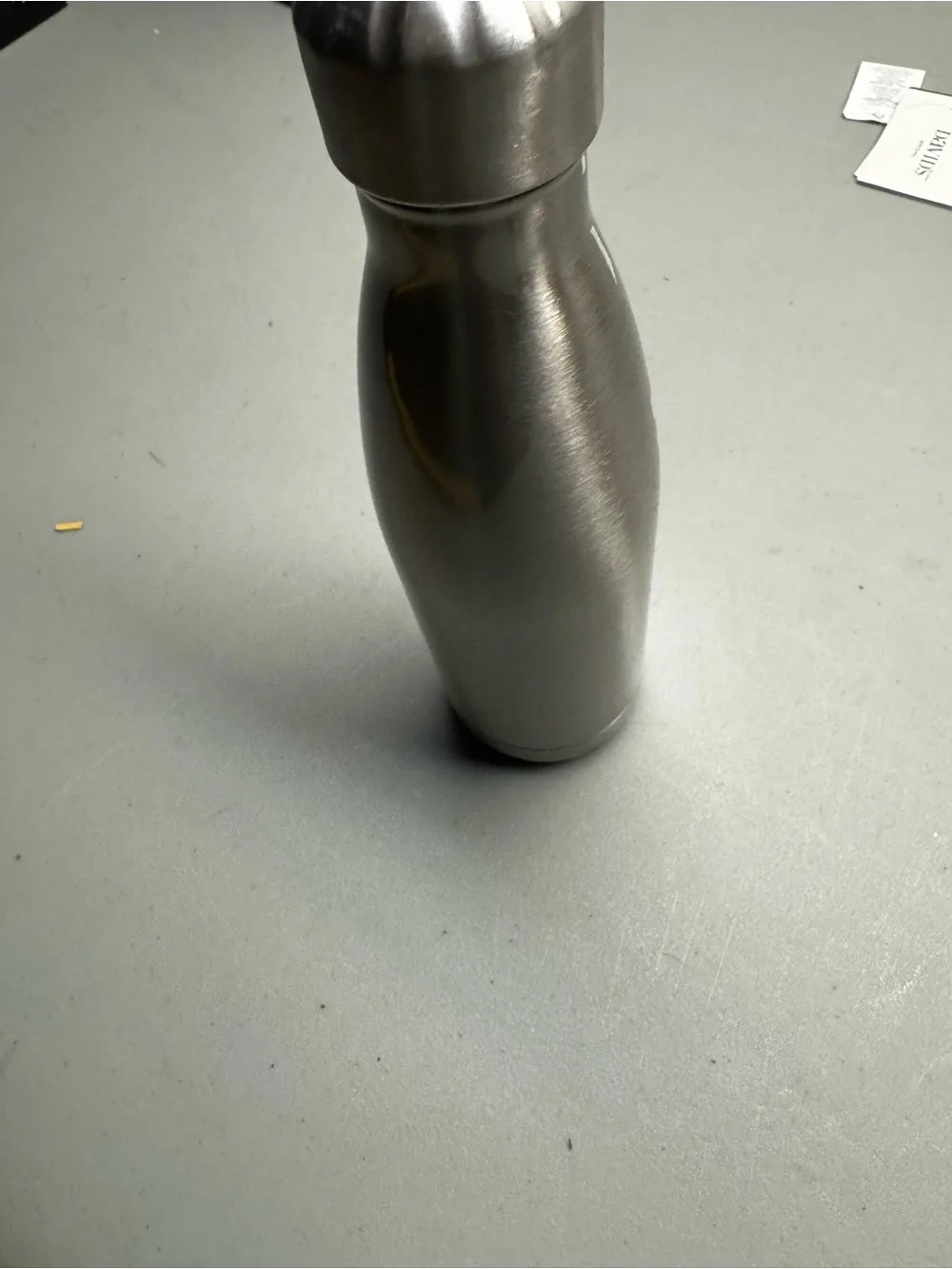 Rodan + Fields‎ Metallic Silver Insulated Bottle with White Logo